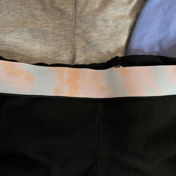 Wonder Nation Girls' Play Shorts Size 7/8 Decortive Elastic Waist Band Set Of 3 - Picture 4 of 11